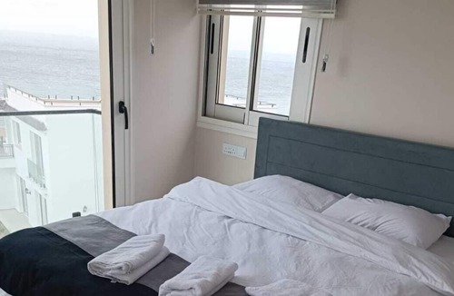 Kalo Chorio Apartment | Penthouse Poseidon happy families & friends sea + mountain view, BBQ, large roof