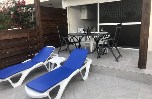 Pegeia House | Perfectly located 2 bed Townhouse in the heart of Coral Bay, sea views