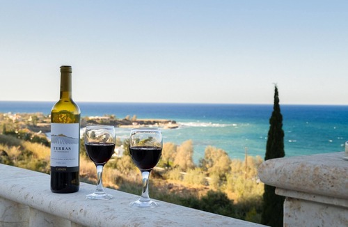 Pachyammos Villa | Pomos Harbour View Villa – luxury with panoramic sea views