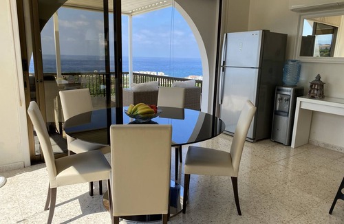 Sea Caves Villa | Secluded large 2 bedroom villa with great sea views in around the farmlands.