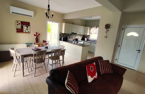 Agios Georgios Pegeias Villa | Skytrees Villa - 4 Bed, 3 Bath Villa with Private Pool near the Sea. Walk to Tavernas
