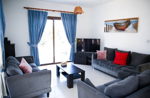 Agios Georgios Pegeias Villa | Stunning 4 Bedroom Villa -Private Pool - Sea View