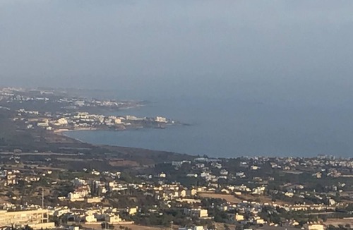 Peyia Town Apartment | Stunning panoramic sea & mountain views from south facing balcony