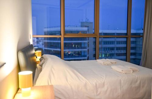 City Centre Apartment | The 1 -Nicosia Elite Stay- Gym Pool 24h Concierge