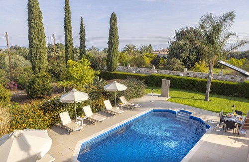 Latchi Villa | The Arches, pool, table tennis, gardens, great location in Latchi
