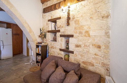 Kathikas Villa | Traditional Stone Built Holiday Villa in Walled Courtyard with Private Pool