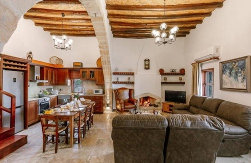 Mesogi House | Traditional Stone House With 3 Bedrooms And Private Swimming Pool, Iliadas Traditional Stone House