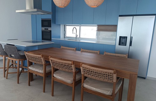 Kiti Villa | Unic 4 bedrooms beach villa Big private pool Juccuzy Barrel sauna Sea view
