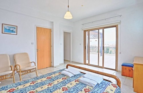 Latchi Villa | Villa Athina Finiki: Private pool and gardens, A/C, Wi Fi, sea views
