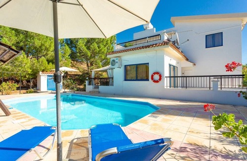 Polis Villa | Villa Charoula Ena: Large Private Pool, A/C, WiFi