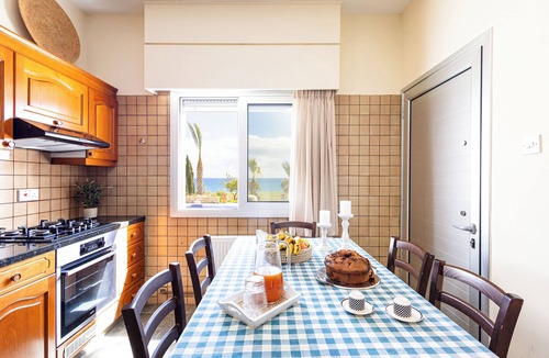 Agios Theodoros Villa | Villa Chrysta - Beachfront 5-Bed Villa With Stunning Pool
