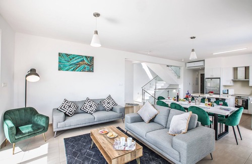 Protaras Villa | Villa Davina,Brand New, Luxury 5BDR Protaras Villa with Private Pool + Sea Views