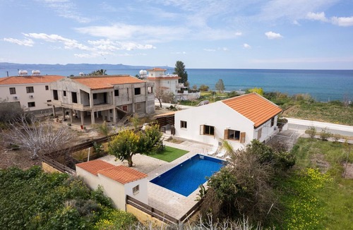 Ayia Marina Chrysochous Villa | Villa Majestic with Private Pool, just a breath away from the beach