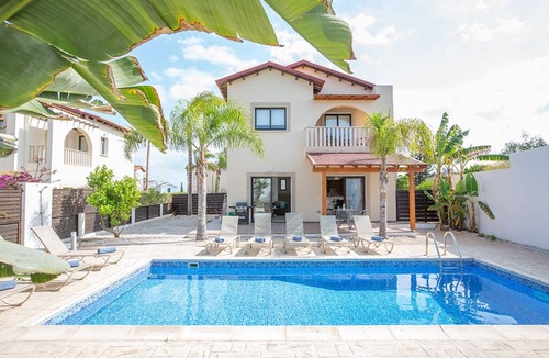 Protaras Villa | Villa Perivoli, Beautiful 4BDR Protaras Villa with Pool, Close to the Beach