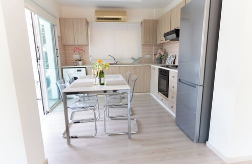 Lykabittos Apartment | WealthyStays: Olympias 2BR Flat Nicosia Centre