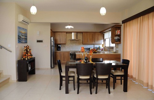 Pissouri Villa | Zeus Villa. Three bedroom villa with private big pool and landscaped garden .