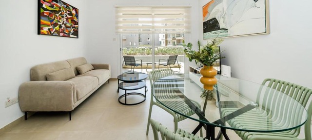 1 bedroom flat next to university in Aglantzia
