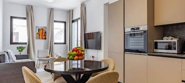 103 Sfiggos - City View Balcony & Rooftop Pool in Limassol