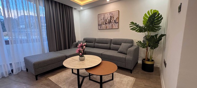 2-bedroom apartment in a secure complex with a swimming pool, in Girne. in Girne