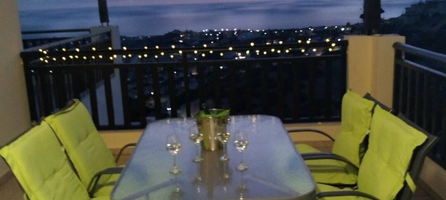 22C Christina Hilltop Apartment panoramic views. in Peyia