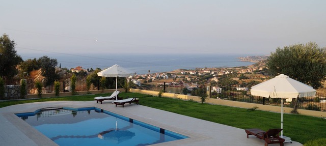 5-bedroom villa with private swimming pool and incredible mountain & beach views in Esentepe