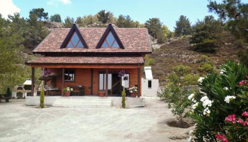 Agros Timber Log House in Agros