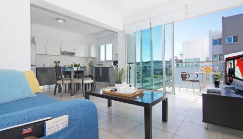 Amber - Coralli Beachfront Apartment in Protaras