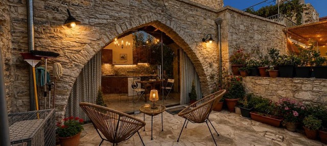 Apartment 05 by LT - Village Center - Quiet Courtyard in Pano Lefkara
