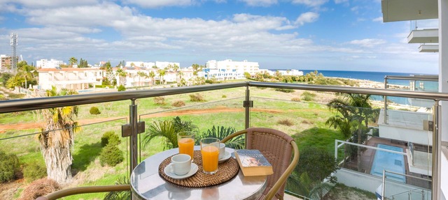 Austin - Coralli BeachFront, Sea View Apartment in Protaras
