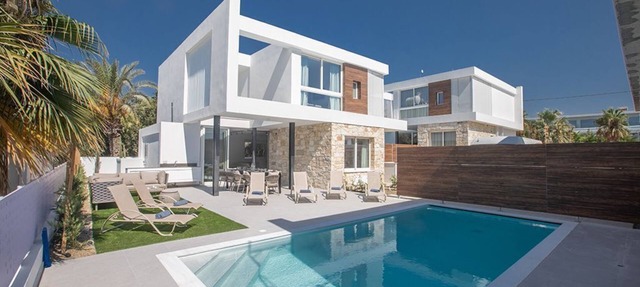 Ayia Napa Kube Villa KB3 - a villa that sleeps 12 guests in 5 bedrooms in Larnaca