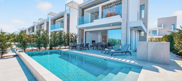 Azure Serenity Villa by Marc +Private Pool+SeaView in Protaras