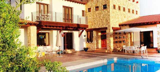 Brand New Stone Built Villa With Pool and open views in Anogyra