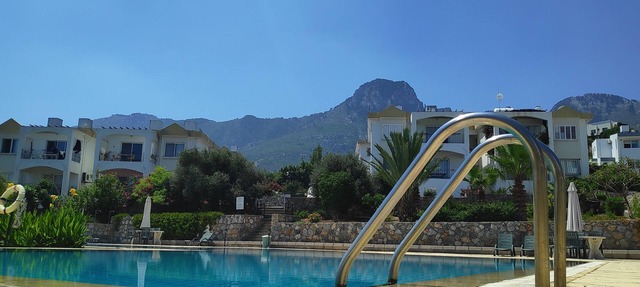 Bufavento village home mountain and sea view with a big commnual swimming pool. in Catalkoy
