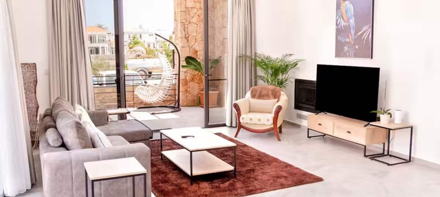 Charming 3-bedroom villa with fitness room and AC in Agios Nikolaos in Agios Nikolaos