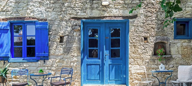 Cornaro House - Deluxe Studio w/ shared Courtyard in Arsos