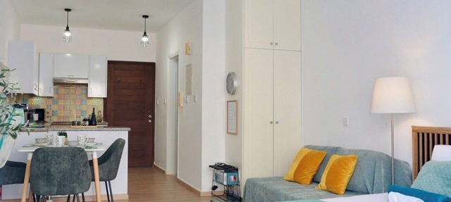 COZY 1BR Studio,Long Stays,Remote Workers,Parking, Paphos center in Paphos