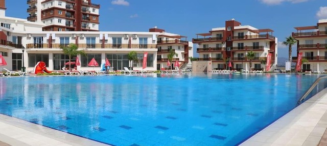 Family Home with Shared Pool near Beach in Northern Cyprus in Trikomo