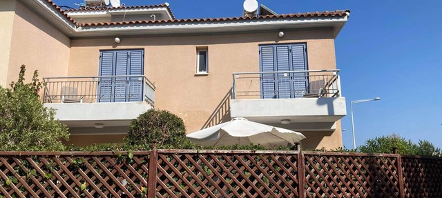 Luxury 3 Bed Semi Detached Villa with roof terrace. Free Air Con, Wi-Fi & TV in Paphos