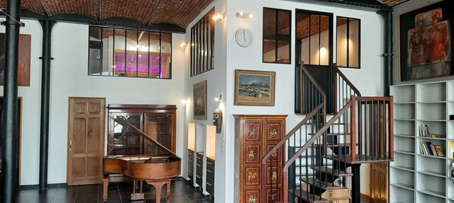 Luxury loft in Lille/Tourcoing with sauna, spa, 4 guests, with parking in Tourcoing