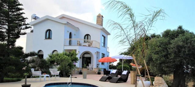 Luxury Villa With Stunning Sea Views, Private Pool And Local Sandy Beach in Yeni Erenkoy