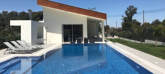 Luxury Villa with Swimming pool at Kornos Forest in Limasol