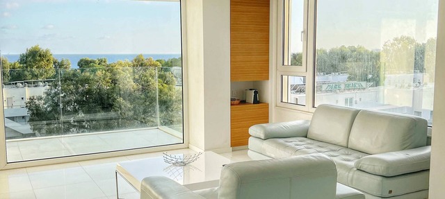Modern seafront apartment in Limassol