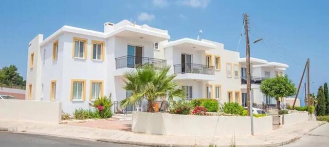 Modern stylish 2 bedroom apartment with communal pool in Neo Chorio Village in Neyohoryo Baf