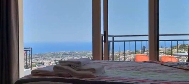 Panoramic Holidays - Standard 71 - Apt with a Large PANORAMIC WINDOW - Sea View in Peyia
