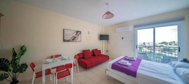 Peyia Pearl 62 – Sea View Studio in Pegeia