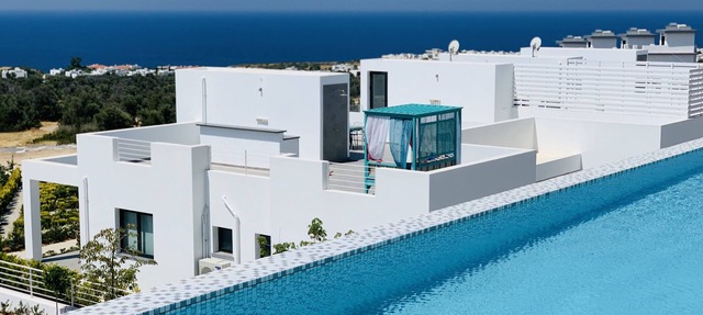 PREMIUM HOME I Sea View I Rooftop I 225QM I SPA& Sport I 1km Golfclub I Esentepe in Esentepe
