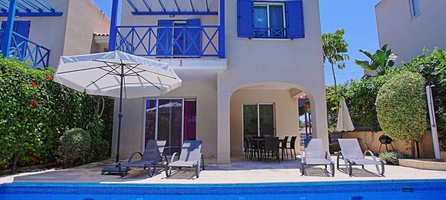 Private pool, A/C, roof terrace, stunning views in Polis
