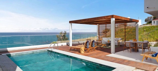 Secluded Luxury Villa in Cyprus | Oceanfront, Pool, Sleeps 4 in Pachyammos