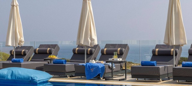 Situated in a quiet development, this front line villa has views to die for in Protaras