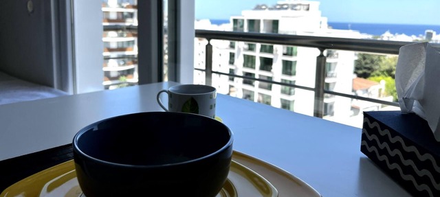 Studio Flat w Sea View 10 min to Beach in Kyrenia in Girne